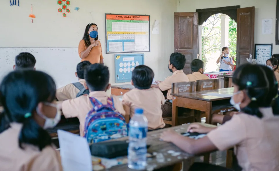 Lớp học của Anh Ngữ Sky 60